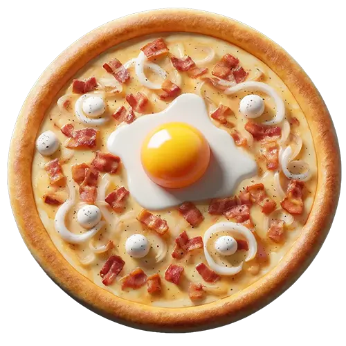 Pizza Carbonara