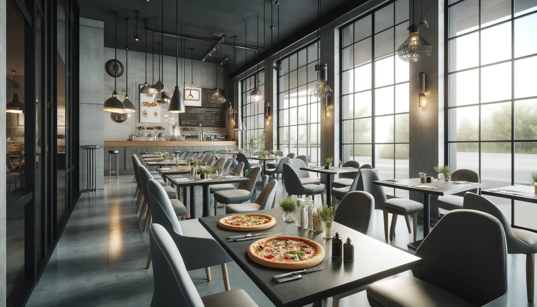 Intérieur de restaurant